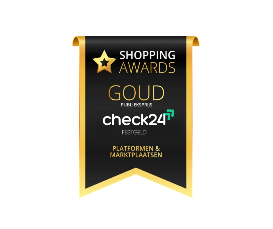 Shopping Awards – Goud – CHECK24 Festgeld